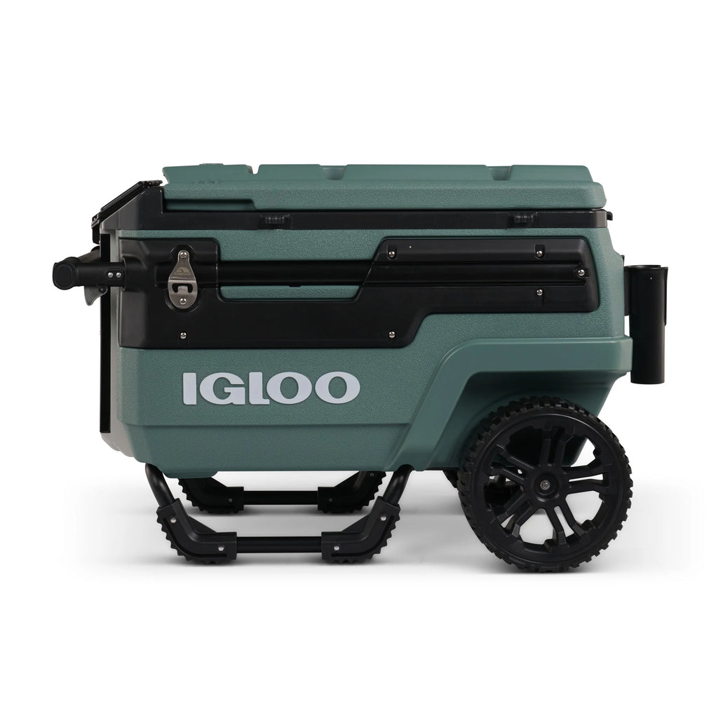 Igloo 70 QT Trailmate Journey Rolling Cooler, Carbonite Gray