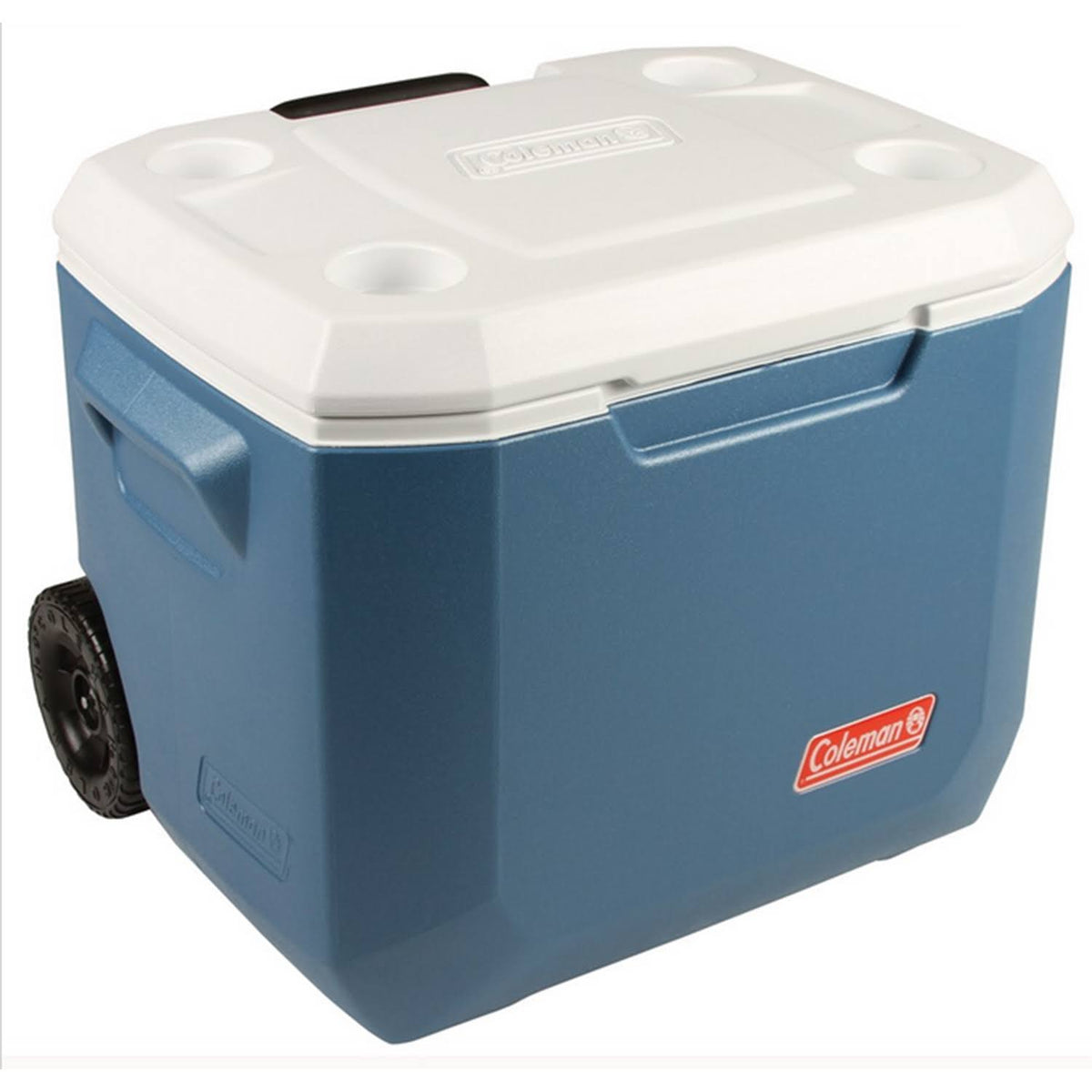 Coleman Xtreme 50-Quart Wheeled Cooler - Blue/White