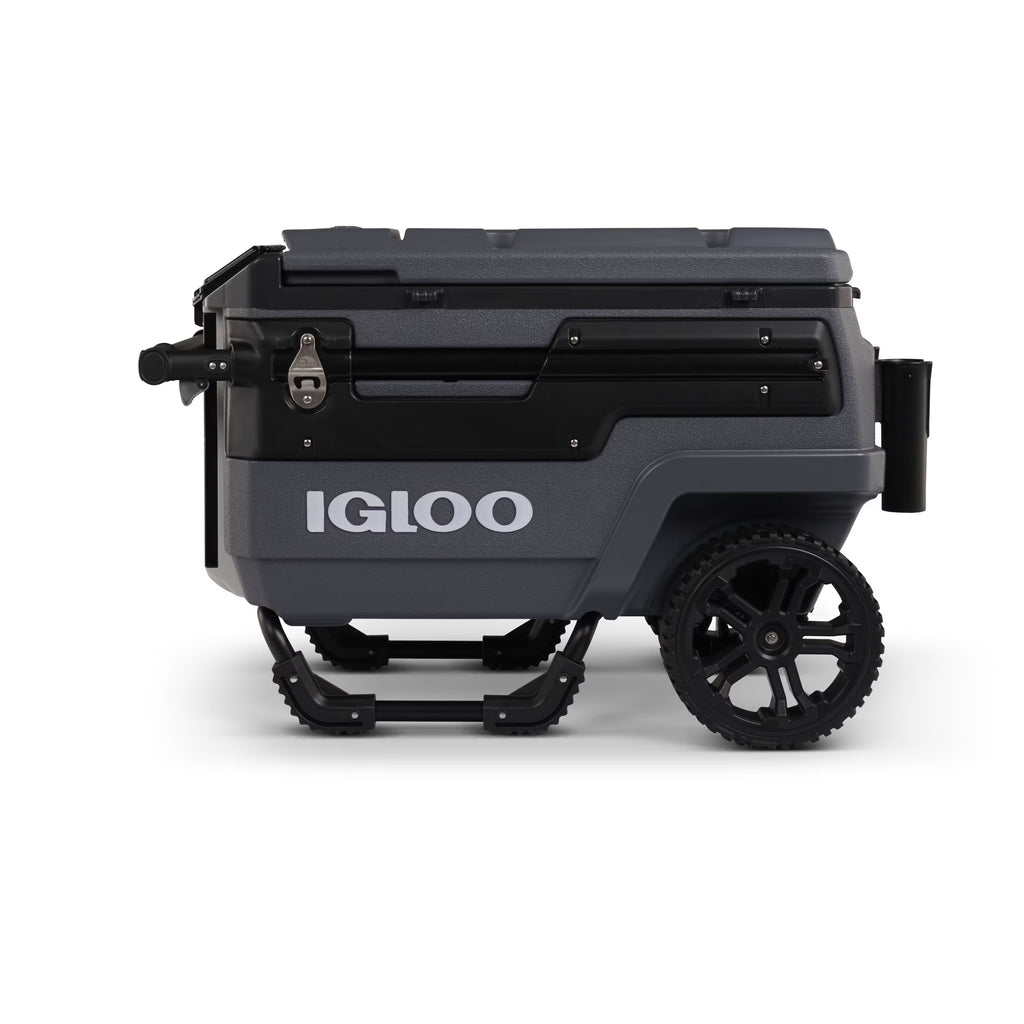 Igloo 70 QT Trailmate Journey Rolling Cooler, Carbonite Gray