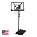 Lifetime 48 - Inch Shatterproof Portable Basketball Hoop with Strong Arm Adjustment & Slam - It Rim - Model 90585 - Outdoor Play