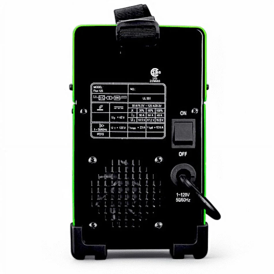 TITANIUM Easy - Flux 125 Amp Welder - Lightweight, Portable, and High - Performance Flux - Core Welder