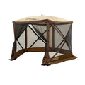 Clam 12875 Venture Screen Shelter Brown/Tan