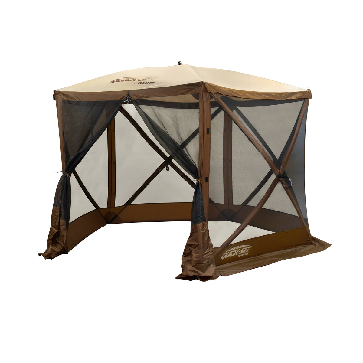 Clam 12875 Venture Screen Shelter Brown/Tan