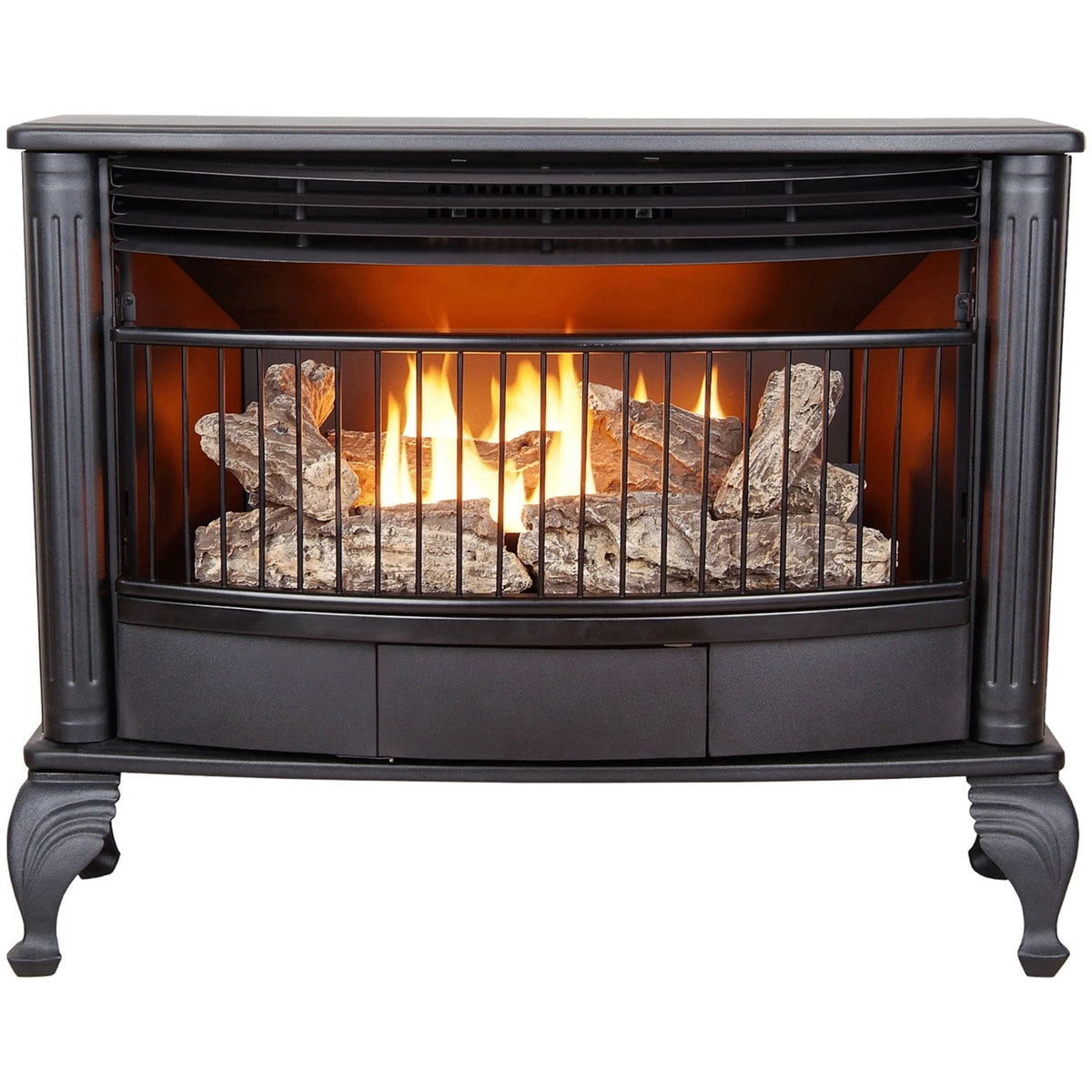 Procom Ventless Dual Fuel Stove - 25, 000 BTU, Model QNSD250RT