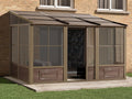 Gazebo Penguin Florence Add A Room Sunroom Patio Enclosure with Metal Roof