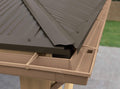 Yardistry Rain Gutter Kit for 12 x 16 Meridian Gazebo