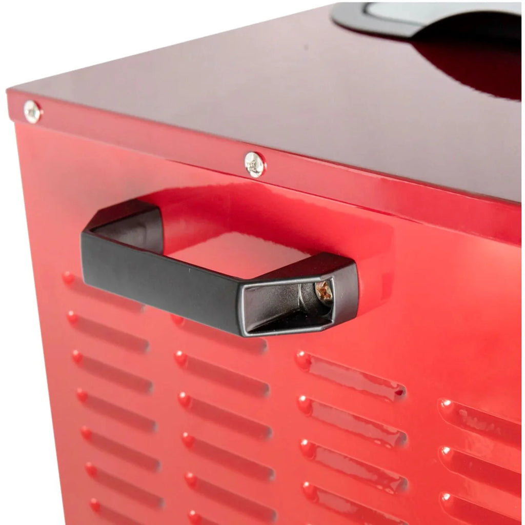 Brazilian Flame 2 - Skewer Brazilian Rotisserie Electric Grill in Red