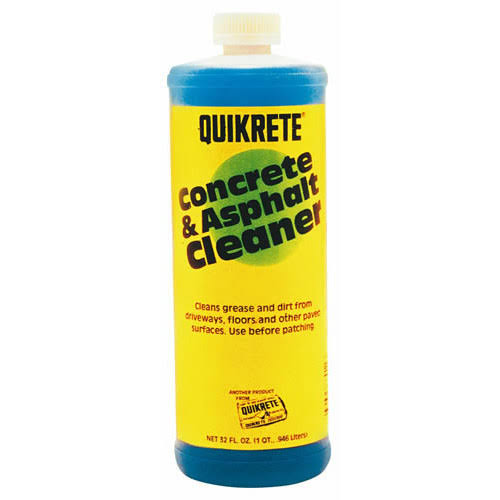Quikrete 860114 Concrete & Asphalt Cleaner - 1 qt bottle