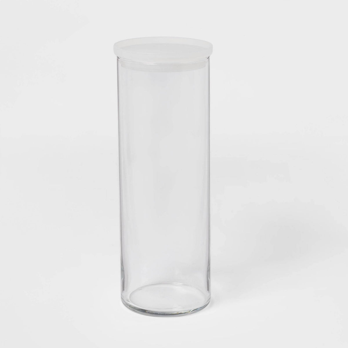 55.8oz Glass X-Large Stackable Jar with Plastic Lid - Made by Design