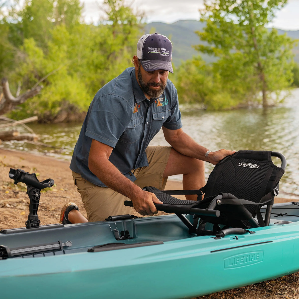 Lifetime Tamarack Pro 123 in Sit - on - Top Kayak, Eclipse Fusion (91058)
