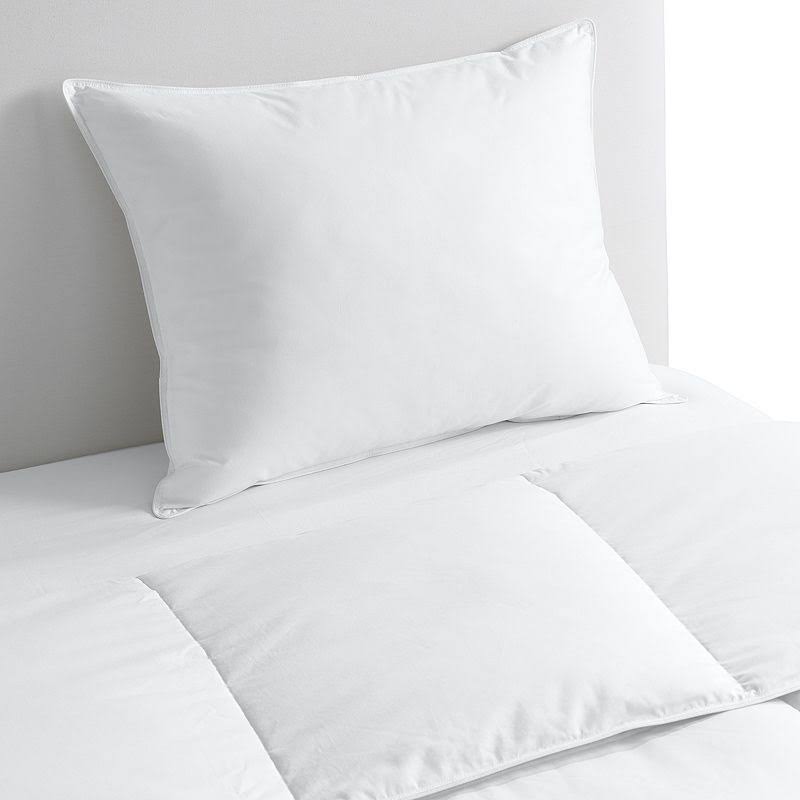 Lands' End Essential Pureloft Pillow, White, Standard