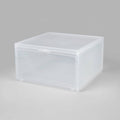 Stackable Large Bin Front Opening Clear Plastic - Brightroom