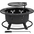 Yaheetech 32 Round Fire Pit