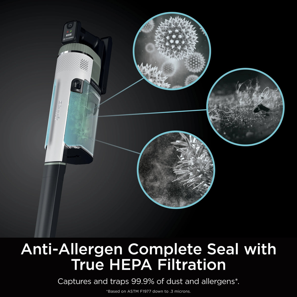 Shark Cordless Pro Stick Vacuum Cleaner, Clean Sense IQ Technology, Odor Neutralizer, Powerfins+ Brushroll