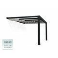 Canopia Stockholm Patio Cover Roof Blinds, 11' x 12'