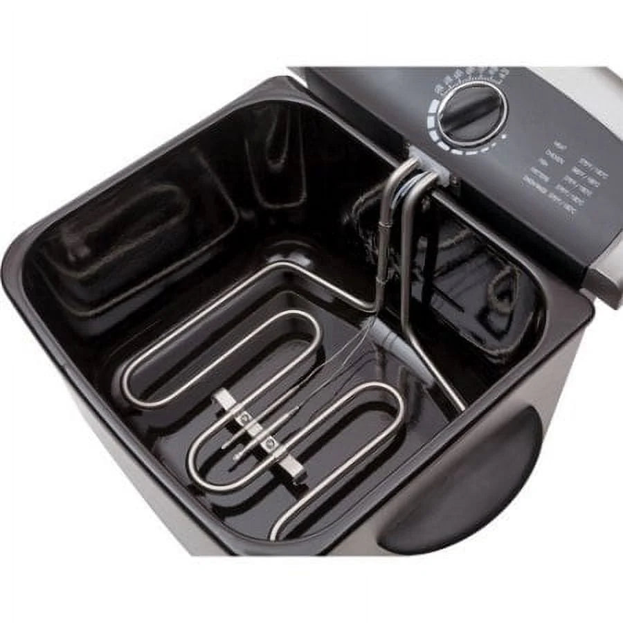 Farberware 4 L Deep Fryer, Stainless Steel, Electric, New, Model 201639