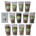 12 lb Sprouting Seed Assortment - 1 lb ea. of Organic Sprout Seeds - Alfalfa Radish Clover Lentil Mung Bean Garbanzo Beans
