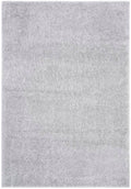 Safavieh August Shag Collection AUG900G Silver Rug - 4' Square
