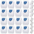 16 Pack Miele AirClean 3D GN Vacuum Cleaner Bags for Miele Vacuum Classic C1, Complete C1 C2 C3, S227/s240, S270, S400,S400i-S456i S2, S5, S8 Series