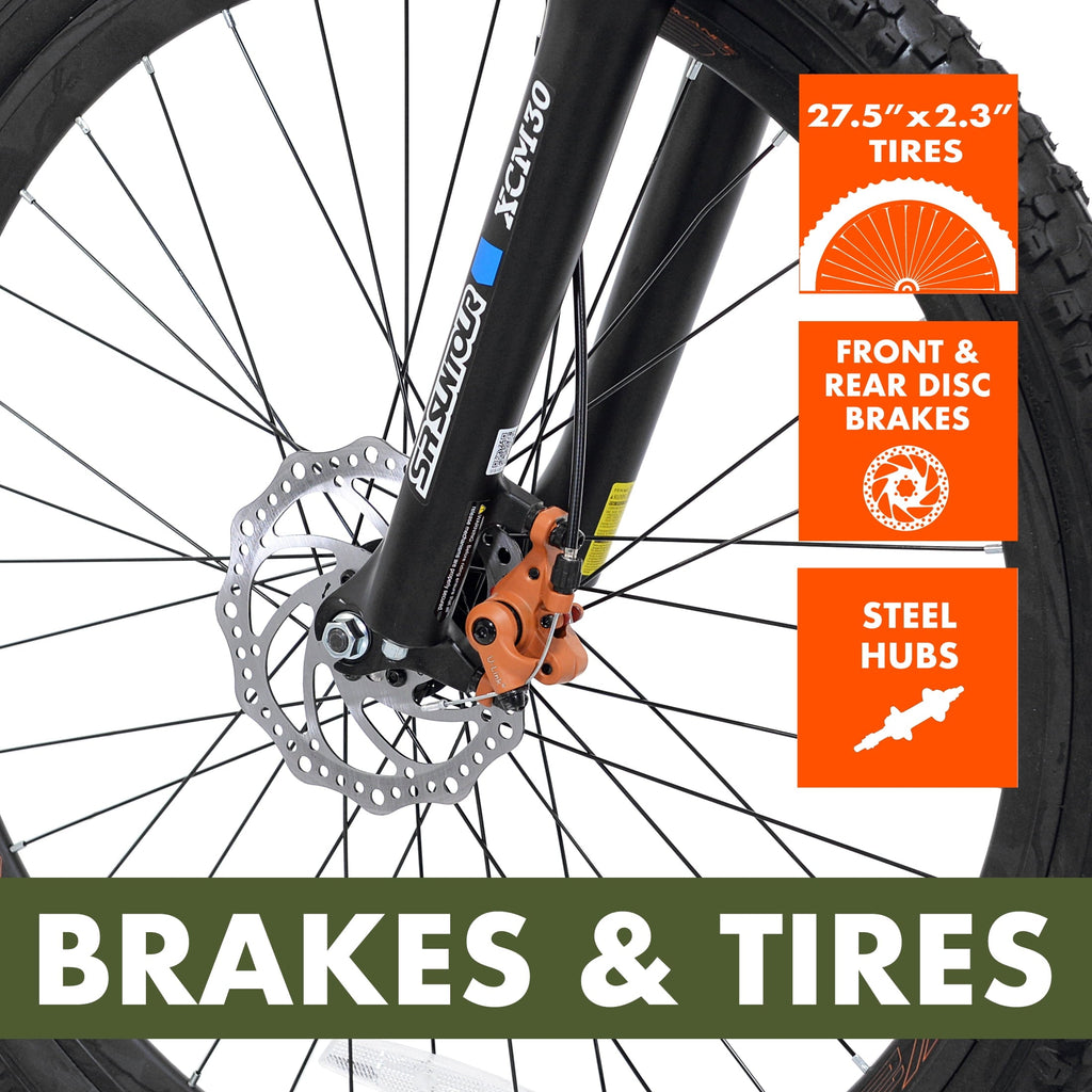 Trail 27.5 Vibe Mountain Bike. Large Frame. Black