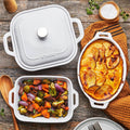 Staub 4-Piece Baking Dish Set ,White