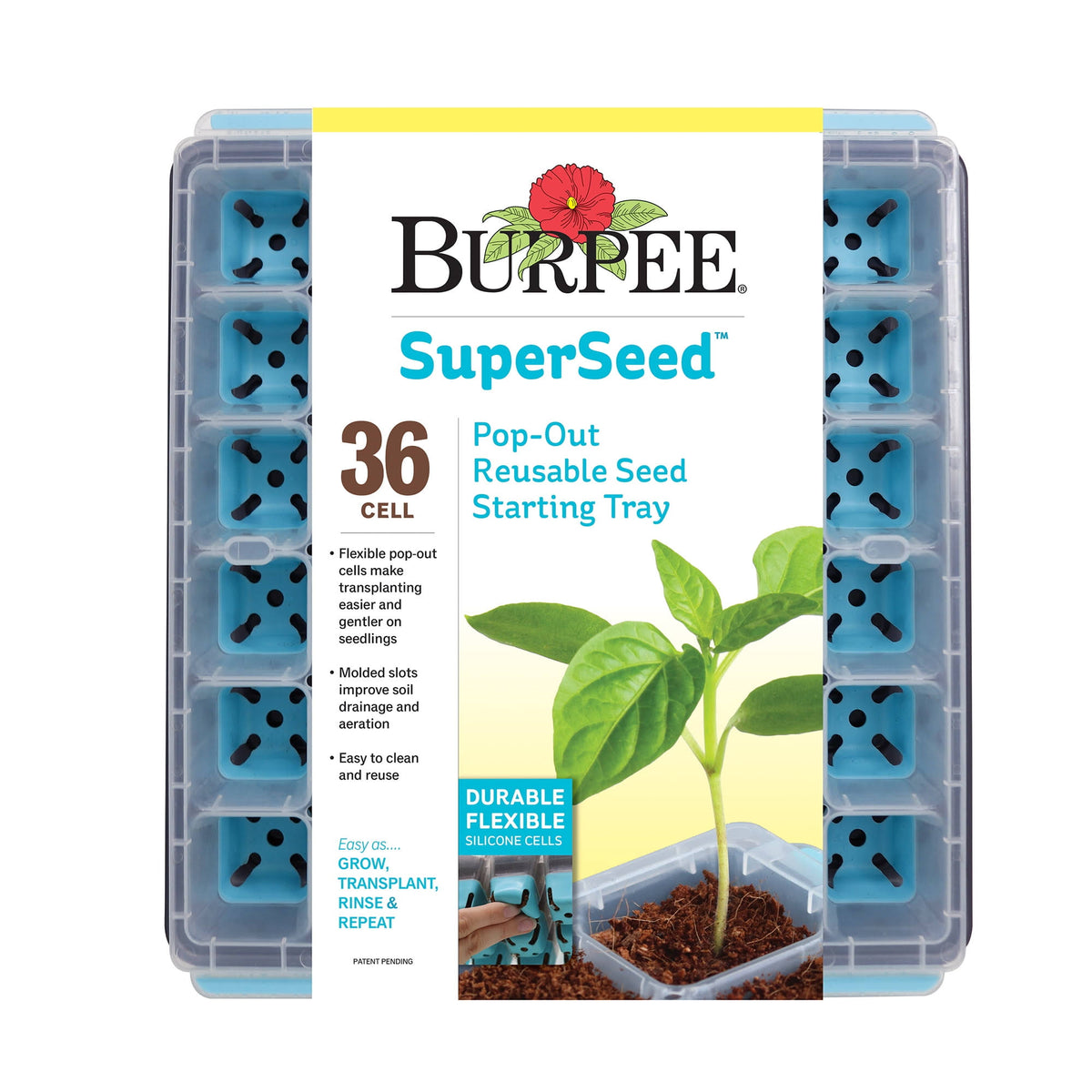 Burpee 36 Cell Superseed Seed Starting Tray