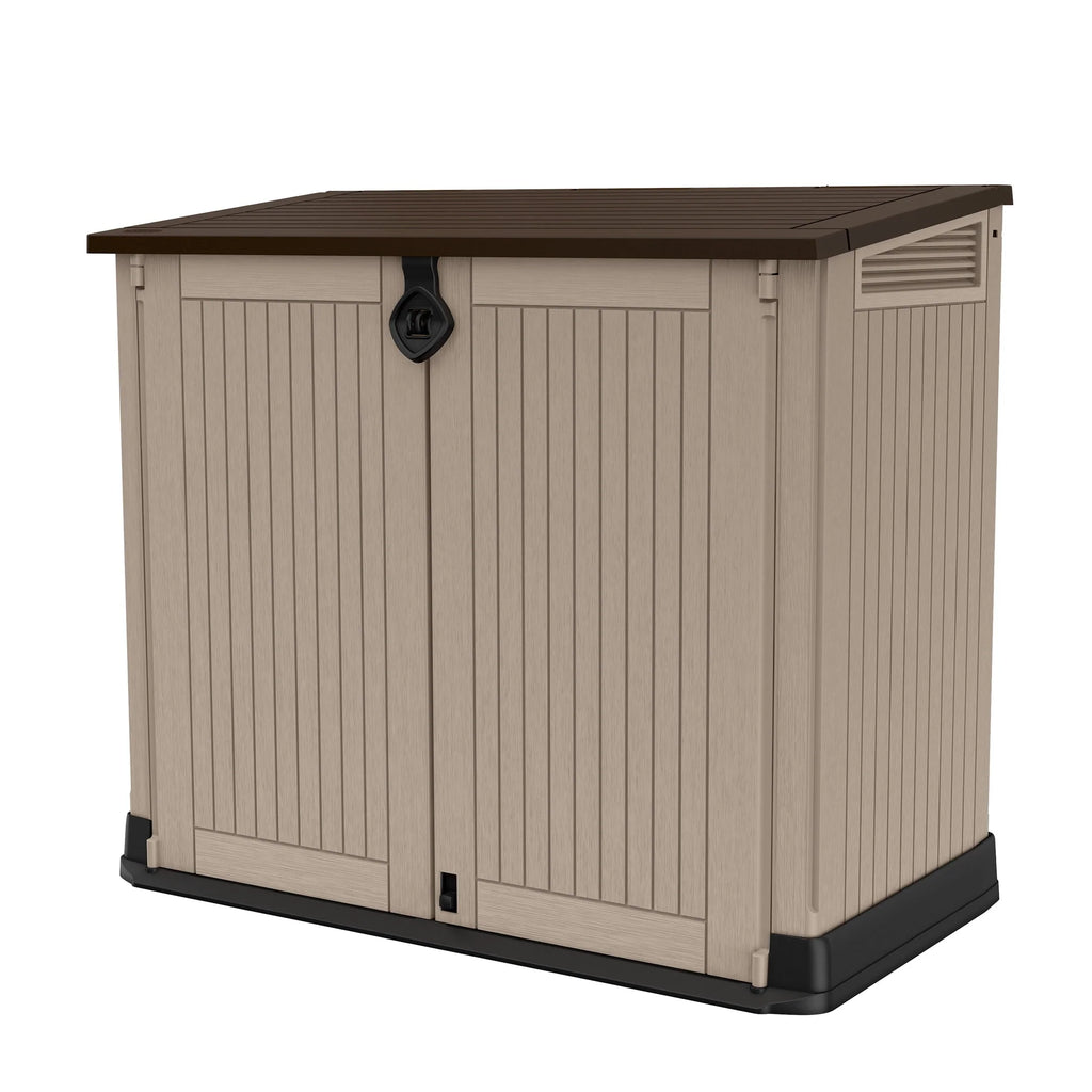 Keter Store - It - Out Midi 30 - cu ft All - Weather Resin Storage Shed, Beige