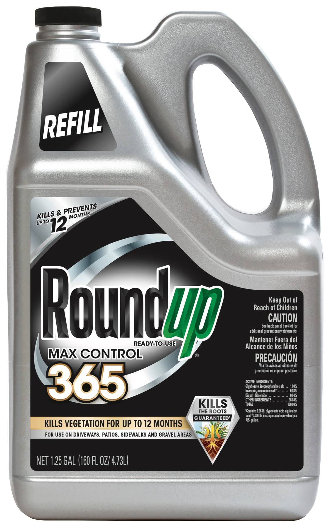 Roundup 1.25 Gal Max Control 365 Vegetation Killer Refill