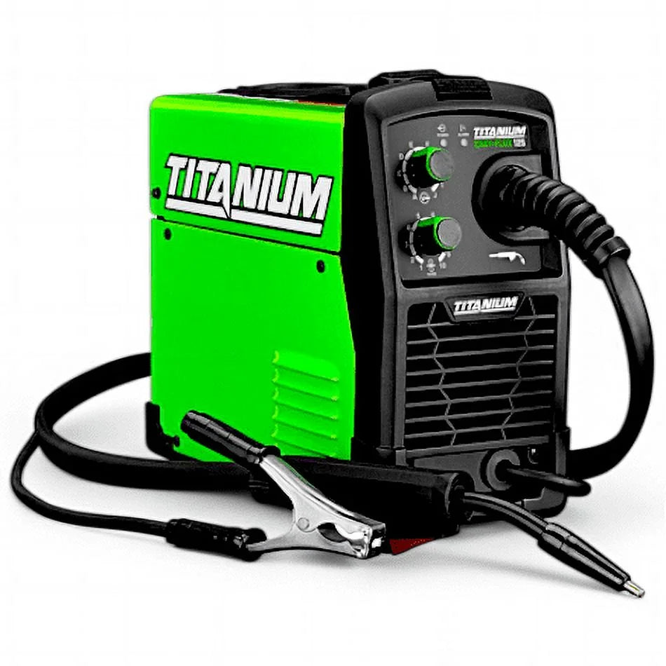 TITANIUM Easy - Flux 125 Amp Welder - Lightweight, Portable, and High - Performance Flux - Core Welder