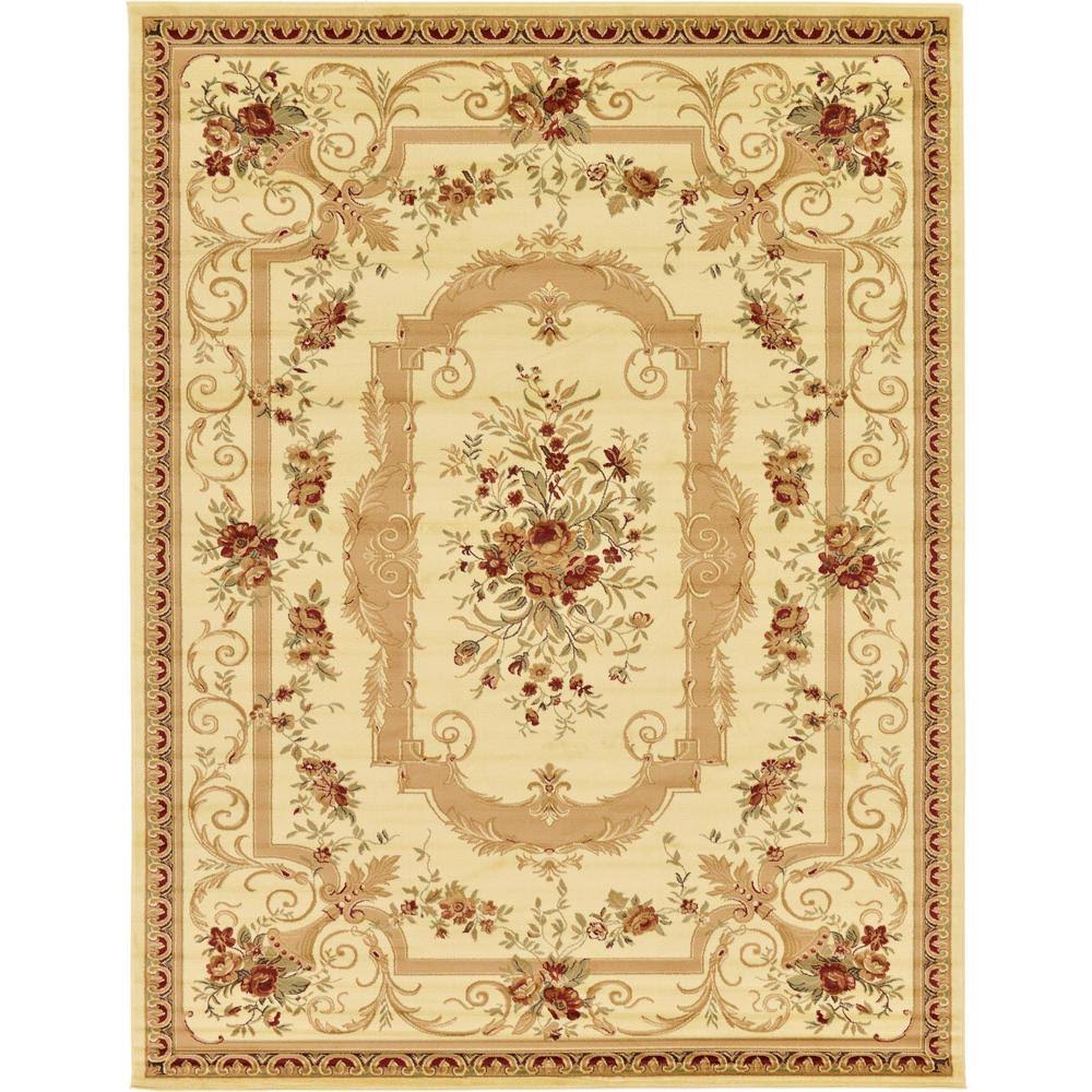Unique Loom Henry Versailles Cream 10' x 13' Rug