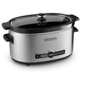 KitchenAid KSC6223SS - Slow cooker - 6 qt - stainless steel