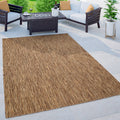Paco Home Variegated Waterproof Outdoor Rug for Patio Brown-Beige 2'8" x 4'11" 3' x 5' Outdoor, Indoor Rectangle