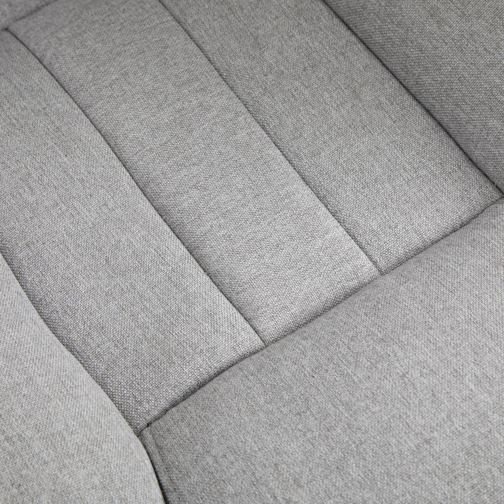 Vinsetto Massage Sessel, Bürostuhl, Gaming Stuhl, Polyester, Schaumstoff, Nylon, Grau, 66 x 63 x 107-115 cm