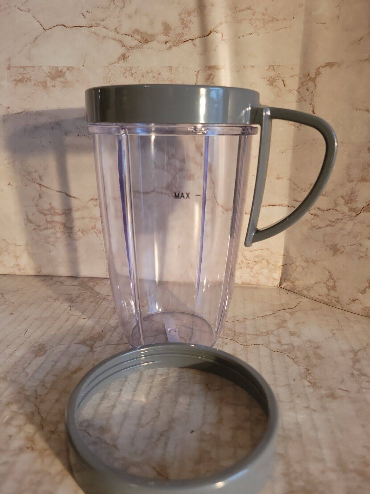 QueenTrade Nutribullet 24 Ounce Tall Cup Blender Juicer Mixer Accessory Replacement Part for Pro 900 Watt