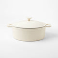 5.5Qt Enamel Dutch Oven Cream - Figmint