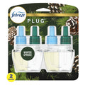 Febreze Odor-Eliminating Fade Defy Plug Air Freshener - Winter Spruce 2 ct