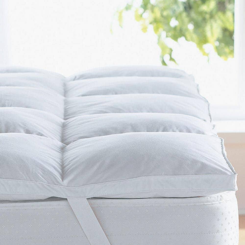 Home Sweet Home Dreams Inc 2" inch Mattress Topper and Mattress Pad Hypo-Allergenic Down Alternative 1000 Grams Filling