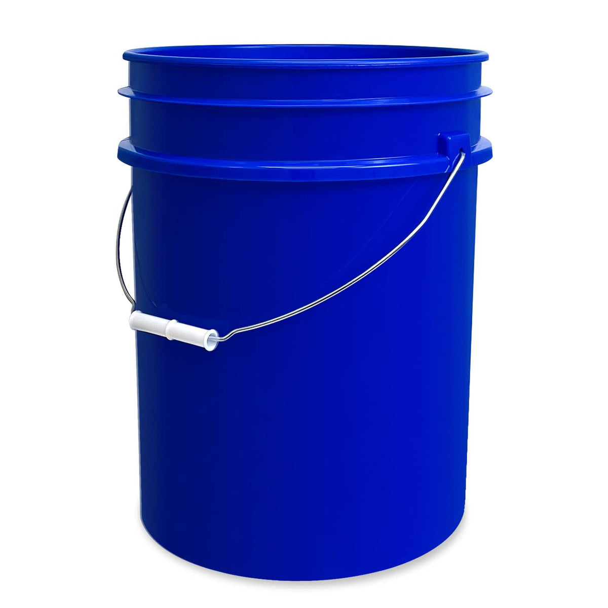 ePackageSupply, 5 Gallon Blue Plastic Bucket Only - Durable 90 Mil All Purpose Pail - Food Grade Buckets No Lids Included - Contains No BPA Plastic