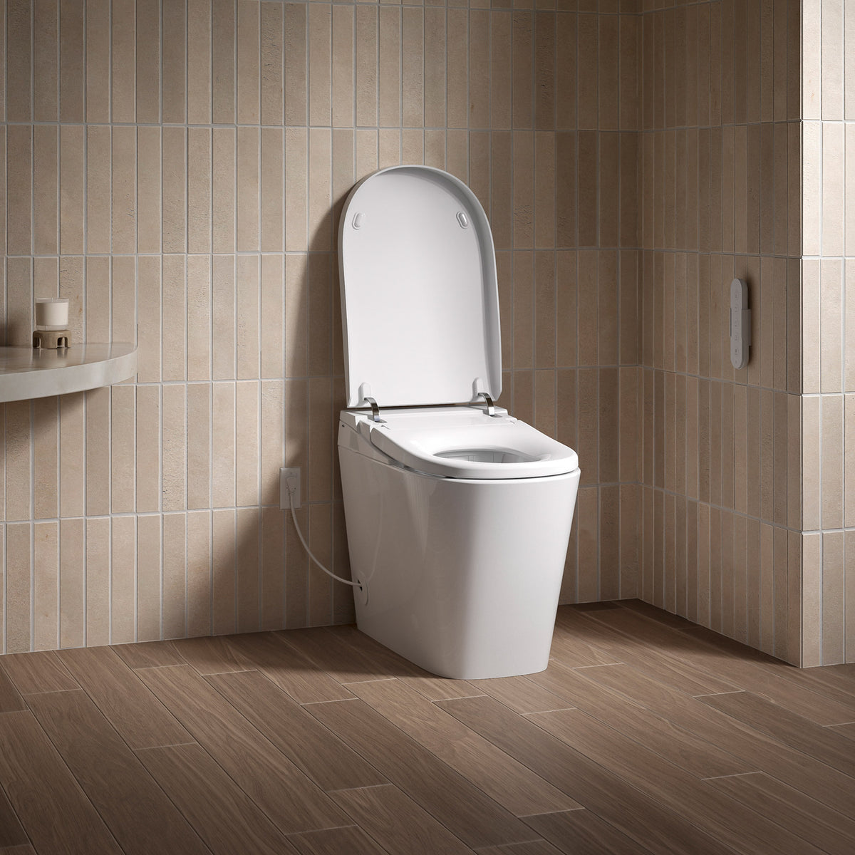 Kohler Fora One - Piece Elongated Smart Toilet, Dual - Flush