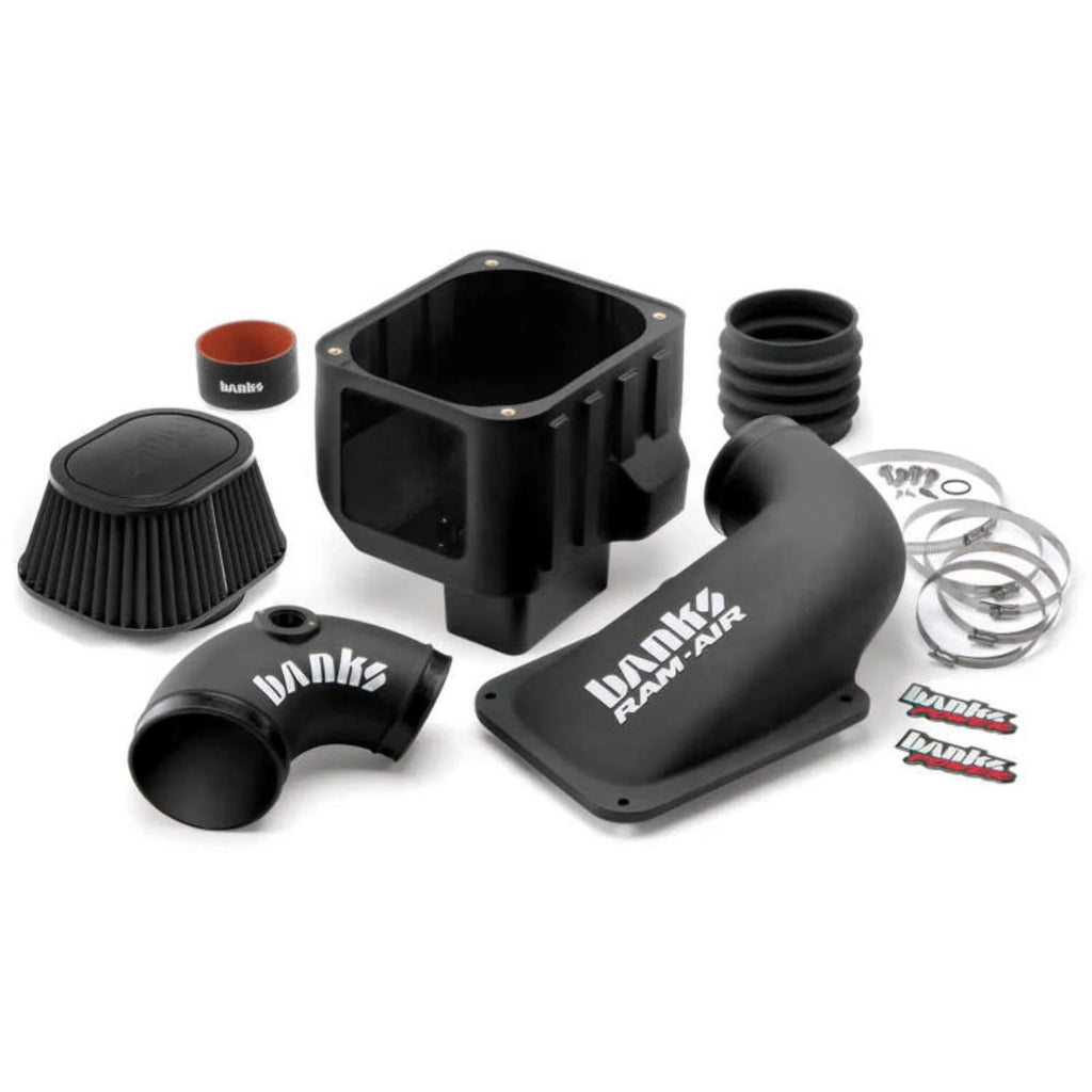 Banks Power 06 - 07 Chevy 6.6 L LLY/LBZ Ram - Air Intake System - Dry Filter Fits Select: 2006 - 2007 CHEVROLET SILVERADO, 2006 - 2007 GMC SIERRA