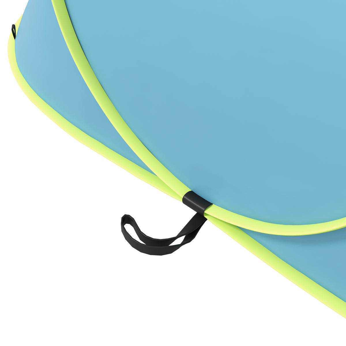 Outsunny Campingzelt für 2-3 Personen wasserdicht 2000 mm mit Tragetasche für Wanderungen 245x148x105 cm Blau