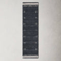 Santiago Handmade Wool Charcoal Rug AllModern Rug Size: Runner 2'3" x 8'