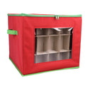 Simply Tidy Ornament Soft Storage Set - Red - One Size - Each