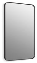 Kohler 26052 Essential 22" x 34" Rectangle Decorative Mirror - Matte Black