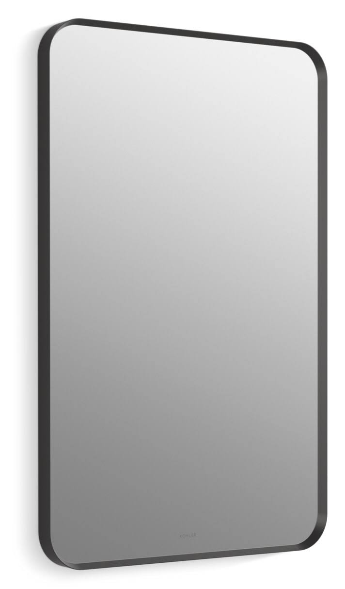 Kohler 26052 Essential 22" x 34" Rectangle Decorative Mirror - Matte Black