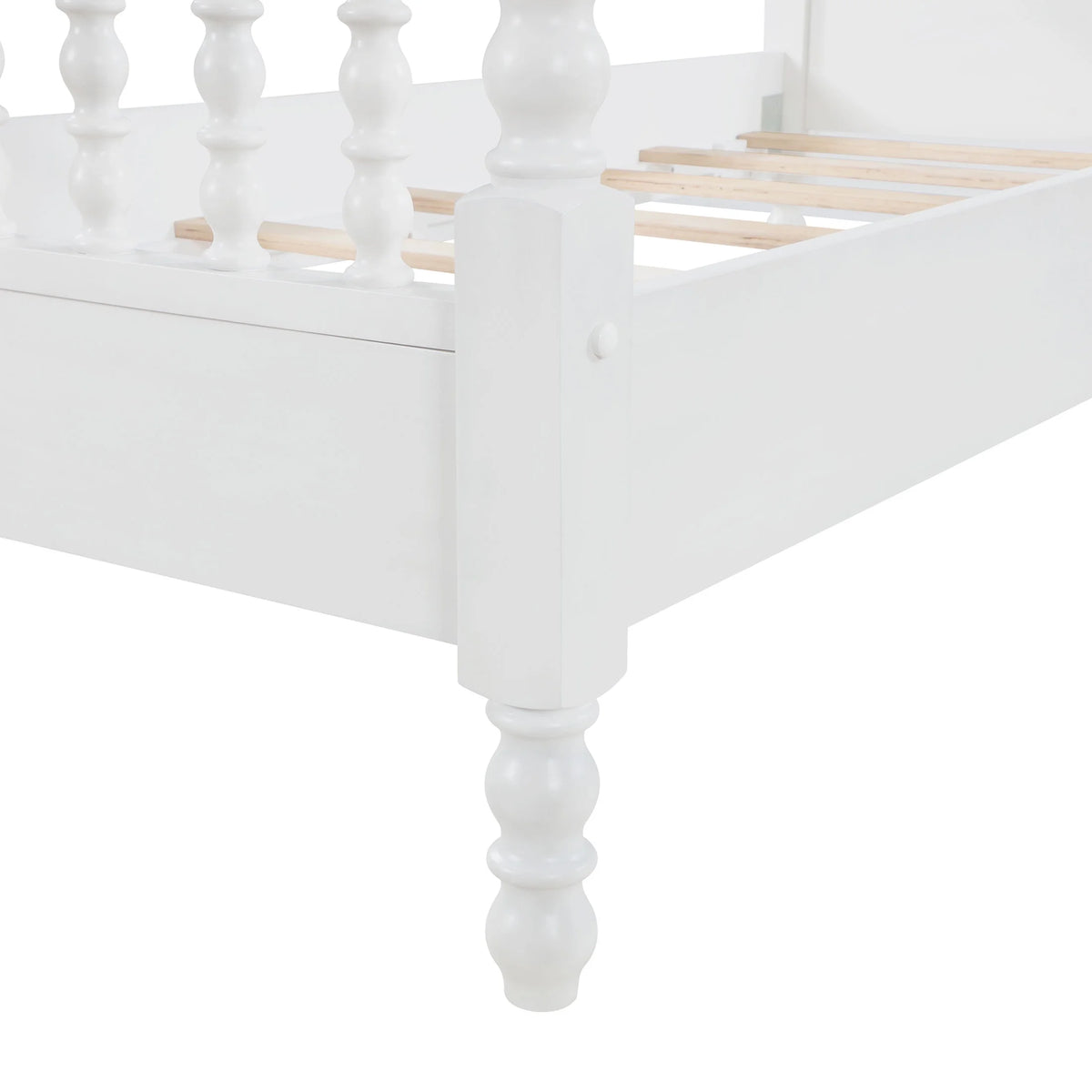 Pioneer Woman Harper Queen - Size Spindle Bed, Homestead Brown