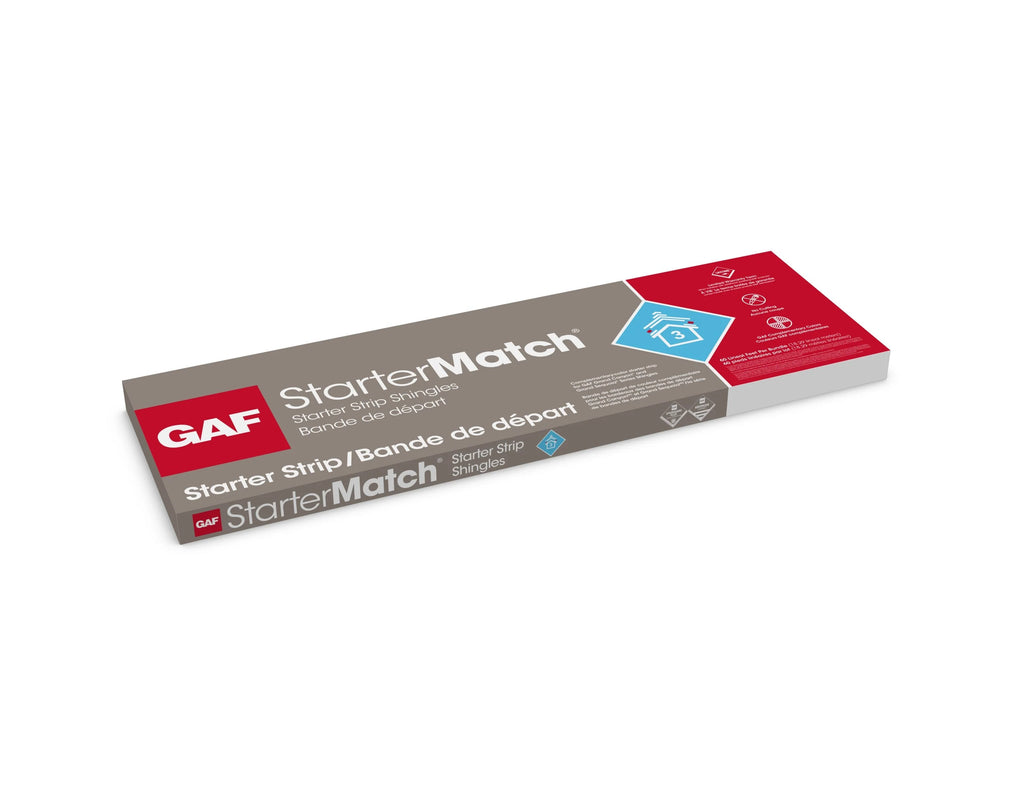 GAF StarterMatch Cedar Starter Strip Shingles Bundle (60 Linear Feet)
