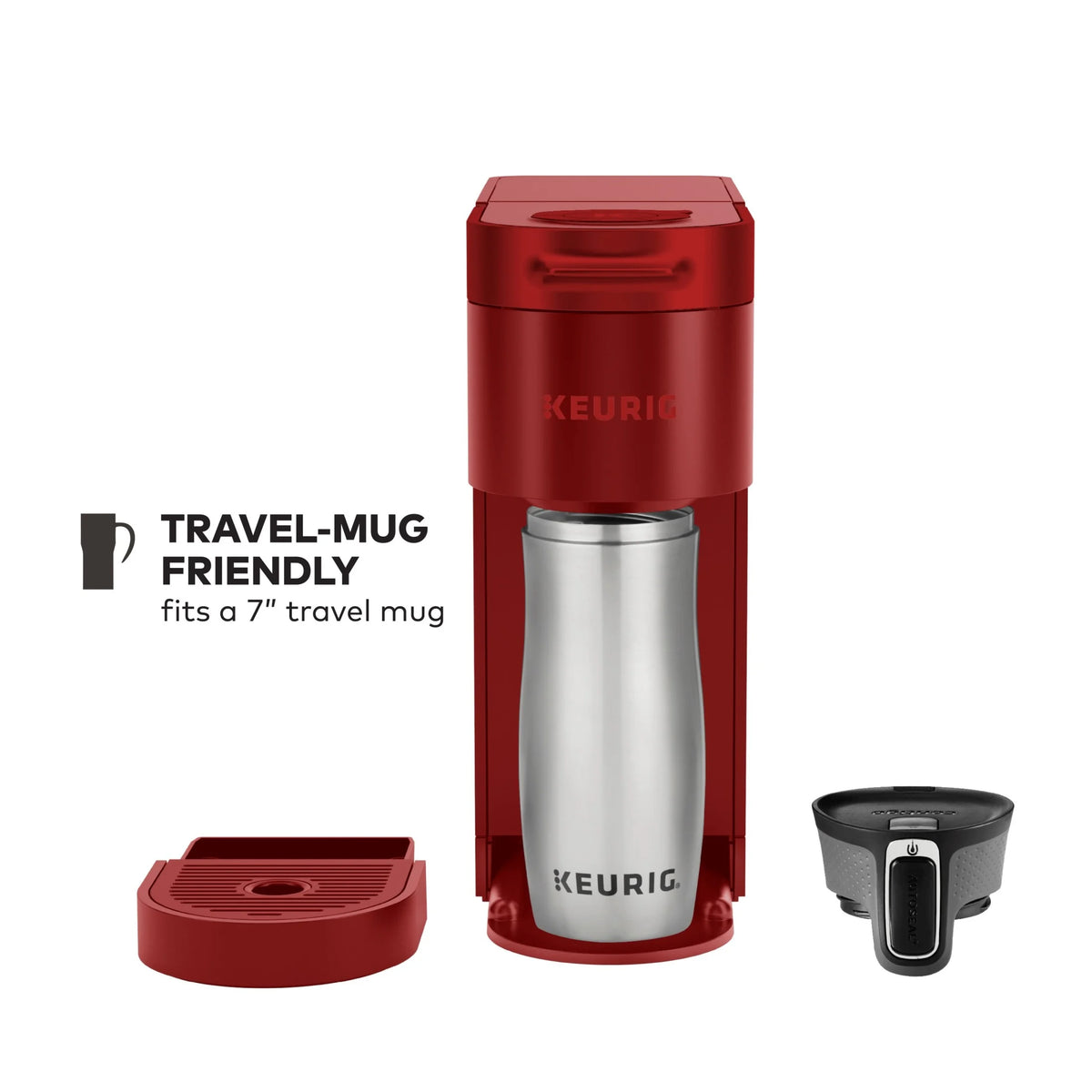 Keurig K - Slim Black Single - Serve K - Cup Pod Coffee Maker