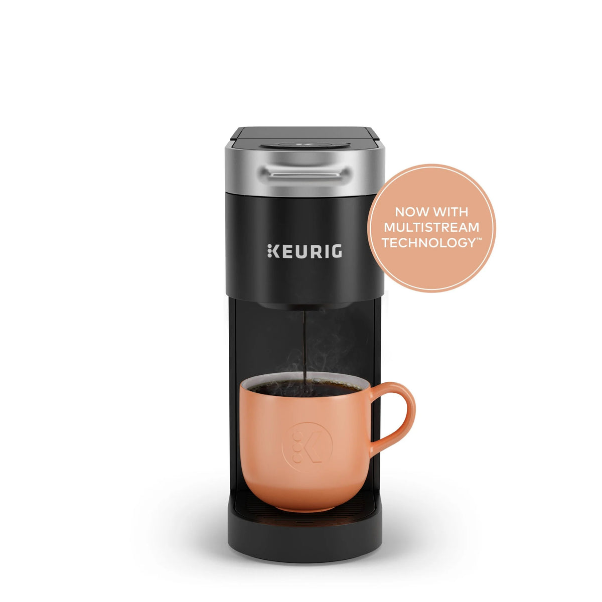 Keurig K - Slim Black Single - Serve K - Cup Pod Coffee Maker