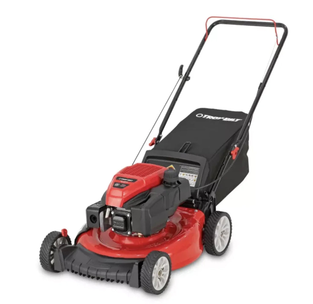 Restored Troy - Bilt TB120C | 21in 163cc Walk Behind Push Mower | 3 - in - 1 Deck (Refurbished)